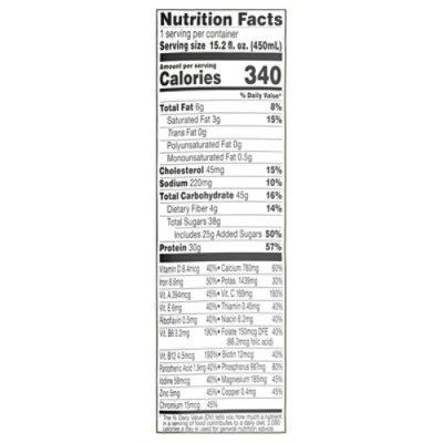 Bolthouse Farms Protein Plus Protein Shake Vanilla Bean - 15.2 Fl. Oz. - Image 3