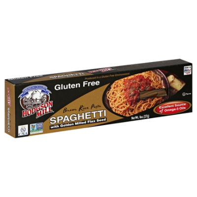 Hodgson Mill Pasta Brown Rice Gluten Free Spaghetti Box - 8 Oz