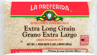 La Preferida Rice Extra Long Grain Enriched Extra Fancy - 2 Lb - Image 2