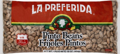 La Preferida Beans Pinto Bag - 16 Oz - Image 2