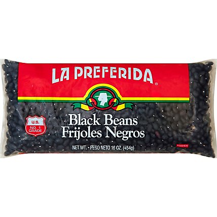 La Preferida Beans Black Bag - 16 Oz - Image 2