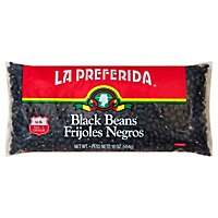 La Preferida Beans Black Bag - 16 Oz - Image 1