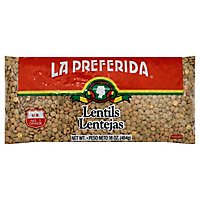 La Preferida Lentils Bag - 16 Oz - Image 1