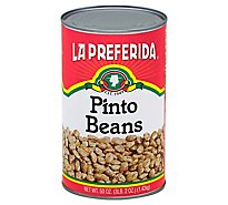La Preferida Beans Pinto Can - 50 Oz