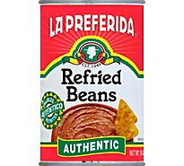 La Preferida Beans Refried Authentic Can - 16 Oz