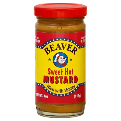 Beaver Brand Sweet Hot Mustard - Beaverton Foods
