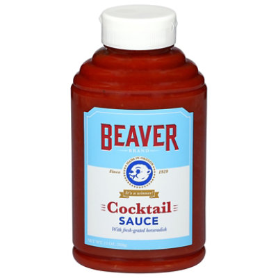 Beaver Brand Horseradish Sauce Cocktail Seafood -13 Oz