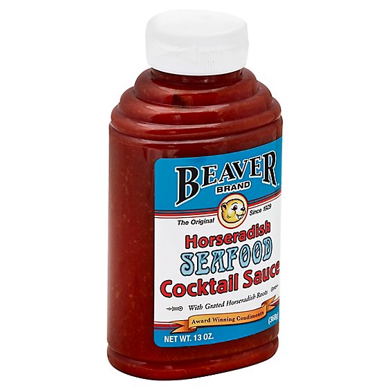 Beaver Brand Horseradish Sauce Cocktail Seafood -13 Oz