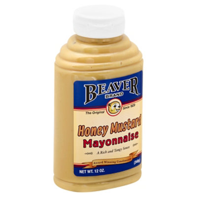 Beaver Mayonnaise Honey Mustard - 12 Oz