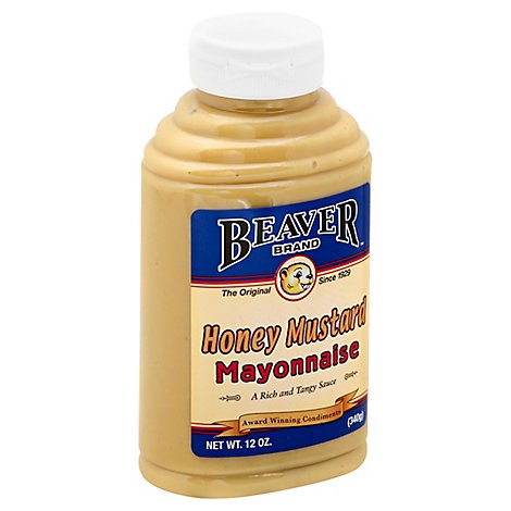 Beaver Mayonnaise Honey Mustard - 12 Oz