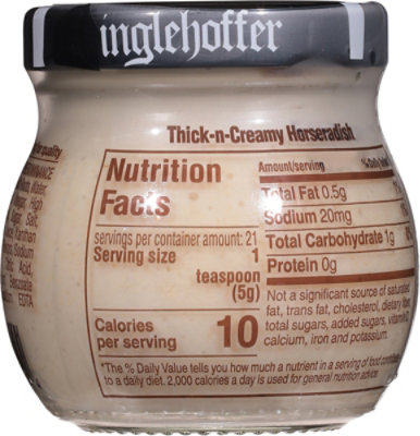 Inglehoffer Horseradish Thick N Creamy - 3.75 Oz - Image 5