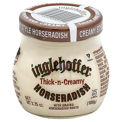 Inglehoffer Horseradish Thick N Creamy - 3.75 Oz - Image 1