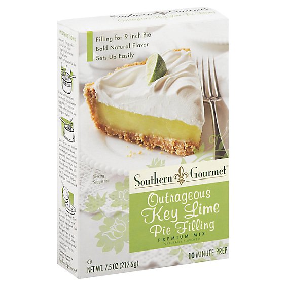 Southern Gourmet Pie Filling Mix Premium Outrageous Key Lime - 7.5 Oz