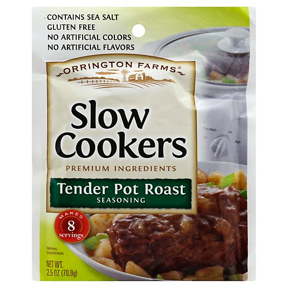 Orrington Farms Slow Cookers Seasoning Tender Pot Roast - 2.5 Oz
