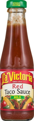 La Victoria Sauce Taco Red Mild Bottle - 8 Oz - Image 2