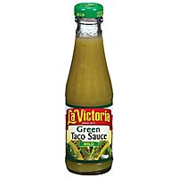 La Victoria Sauce Taco Green Mild Bottle - 8 Oz - Image 3