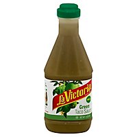 La Victoria Sauce Taco Green Medium Bottle - 15 Oz - Image 1