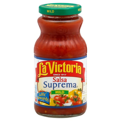 La Victoria Salsa Suprema Mild Jar - 16 Oz - Image 1