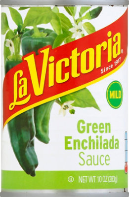 La Victoria Sauce Enchilada Green Mild Can - 10 Oz - Image 2