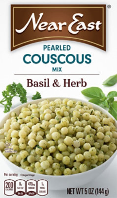 Near East Couscous Pearled Mix Basil & Herb Box - 5 Oz - Image 2