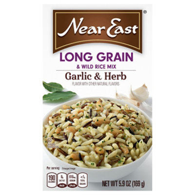 Near East Rice Mix Long Grain & Wild Garlic & Herb Box - 5.9 Oz - Image 3