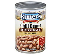 Kuners Beans Chili in Chili Sauce Original - 15 Oz