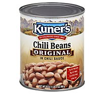Kuners Beans Chili in Chili Sauce Original - 30 Oz