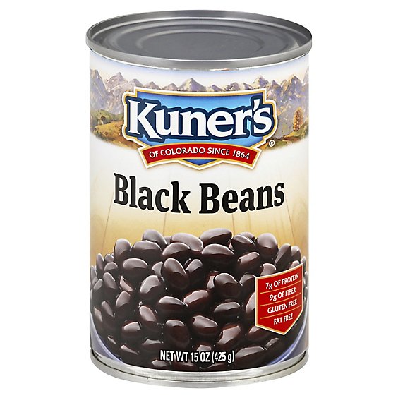 Kuners Beans Black Southwestern - 15 Oz
