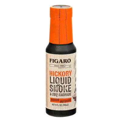 Figaro Liquid Smoke and Marinade Hickory - 4 Fl. Oz.