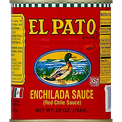 El Pato Sauce Enchilada Red Chili Can - 28 Oz - Image 2