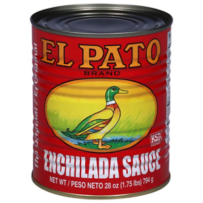 El Pato Sauce Enchilada Red Chili Can - 28 Oz - Image 2