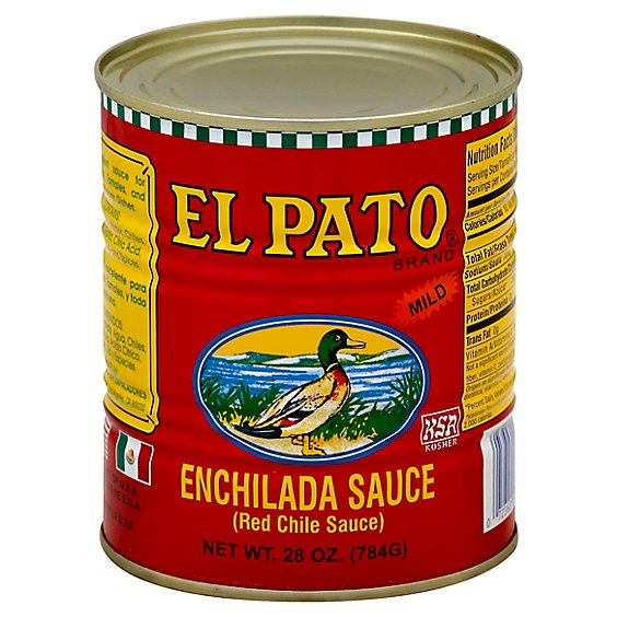 El Pato Sauce Enchilada Red Chili Can - 28 Oz