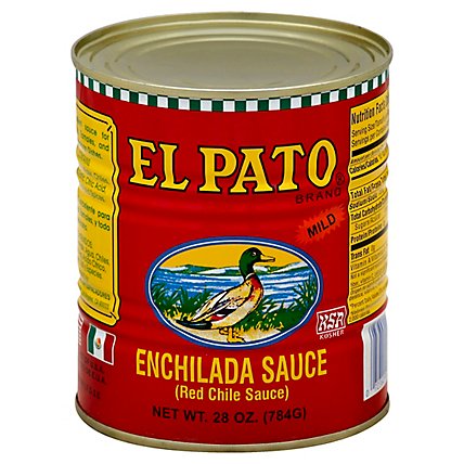 El Pato Sauce Enchilada Red Chili Can - 28 Oz - Image 1