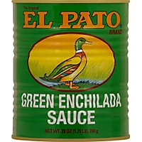 El Pato Sauce Enchilada Green Chili Can - 28 Oz - Image 2