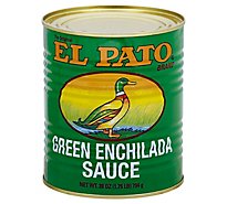 El Pato Sauce Enchilada Green Chili Can - 28 Oz