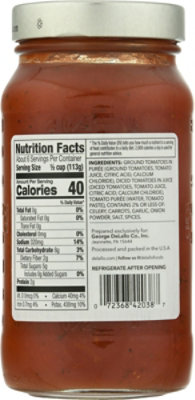 DeLallo Ultimate Sauce Collection Marinara Sauce Fat Free Jar - 26 Oz - Image 6