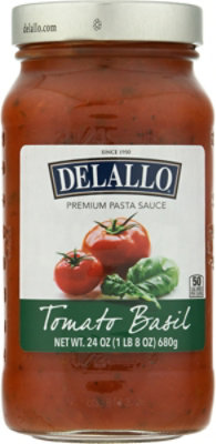 DeLallo Ultimate Sauce Collection Sauce Tomato Basil Jar - 26 Oz - Image 2