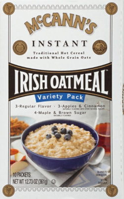 McCanns Oatmeal Irish Instant Variety Pack - 10 Count - Image 2