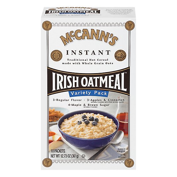 McCanns Oatmeal Irish Instant Variety Pack - 10 Count