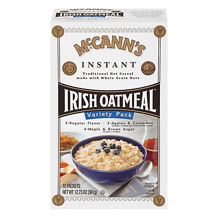 McCanns Oatmeal Irish Instant Variety Pack - 10 Count - Image 1