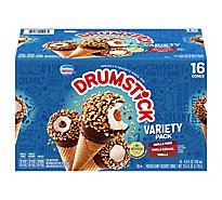 Nestle Drumstick Sundae Cones Variety Pack 16 Count - 73.6 Fl. Oz.