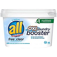 all Booster Free Clear Powder Laundry Detergent - 52 Oz - Image 1