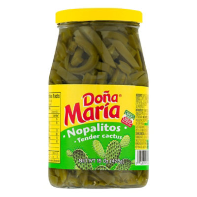 DONA MARIA Nopalitos Tender Cactus Jar - 15 Oz - Image 3