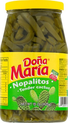 DONA MARIA Nopalitos Tender Cactus Jar - 15 Oz - Image 2