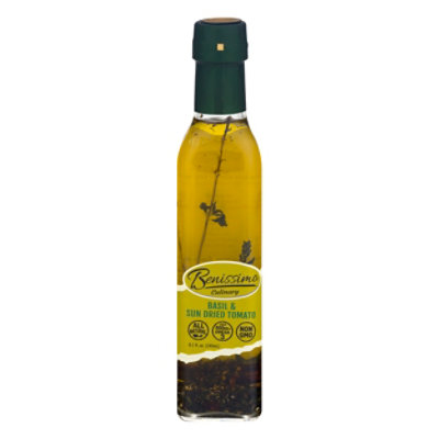 Benissimo Gourmet Oil Basil & Sun Dried Tomato - 8.1 Fl. Oz. - Image 3