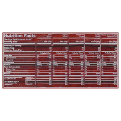 Old Wisconsin Snack Sticks Beef - 5 Oz - Image 4