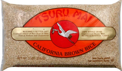 Tsuru Mai Rice Brown California - 5 Lb - Image 2