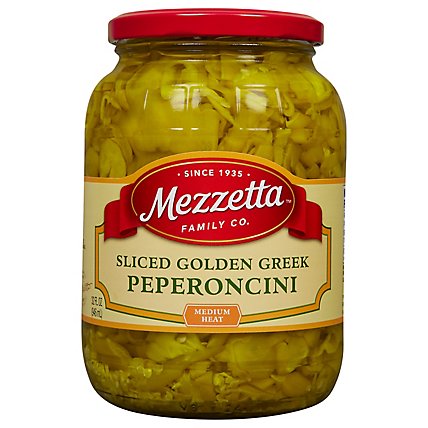 Mezzetta Peperoncini Deli-Sliced Greek Golden - 32 Oz - Image 3