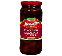 Mezzetta Olives Greek Whole Kalamata - 10 Oz