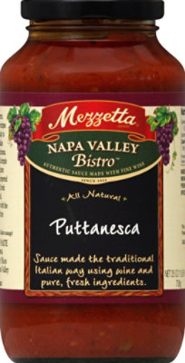 Mezzetta Napa Valley Bistro Pasta Sauce Puttanesca Jar - 25 Oz - Image 2
